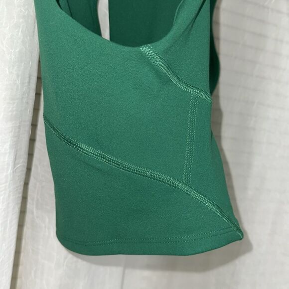 free people XL Green Never Better Movement Active Crop Sleeveless Camisole - Picture 10 of 13